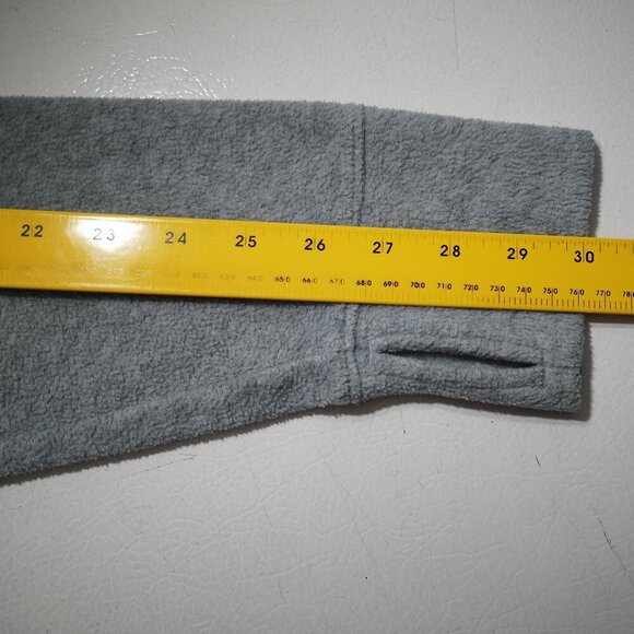 Old Navy Go Dry Ladies Size XL Medium Grey Full Zip Fleece Jacket - Picture 10 of 12
